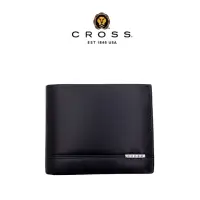 在飛比找momo購物網優惠-【CROSS】頂級小牛皮8卡男用皮夾 洛非諾系列(黑色 贈禮