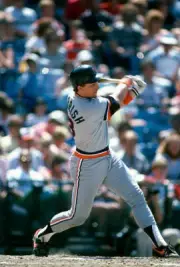 Lance Parrish of the Detroit Tigers Baseball 1980 Photo 1