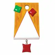 Hobbies Activities CORN HOLE BAG TOSS Personalized Christmas Tree Ornament