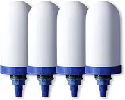 AquaEasy Ceramic Water Filter Candle (4 Piece) Replacement Gravity Water Filter Blocks Compatible with Gravity Filter Systems Like ProOne, AlexaPure and Berkey | Pre Filtration | Ceramic Dome Filter