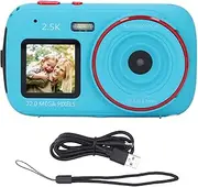 Digital Camera for Kids, 72MP 16X Zoom Anti Shake Automatic, Compact Portable Camera for Boys Girls Kids (Blue)