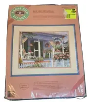 Vintage 1990s dimensions Crosstitch kit bed and breakfast new