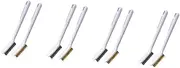 Beavorty Sets Oven Gas Stove Cleaning Brush Wire Brush Nylon Bristles Effortless Oil Stain Removal Grill Fryer Cleaner Non-Residue Pcs