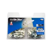 Cobra 3.5mm Nylon WallDriller Anchor Screws/Bits - 75 Pack
