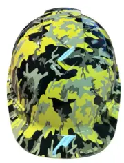 Hydro Dipped Hard Hat Ridgeline Cap Style Custom Yellow Urban Camo