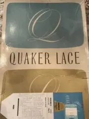 Vintage Quaker Lace Tablecloth – Gala Style 54x72 – Brand New with Tags in Box