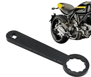 Rear Axle Wheel Torque Wrench | Rear Axle Nut Torque Spanner - Rear Wheel Alignment Tool, Ergonomic Motorbike Repair Tool For Adjusting Belt Tension And Rear Wheel Alignment