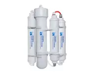 Portable Mini RO/DI Reverse Osmosis Water Filtration 4 Stage + DI Filter 50 GPD