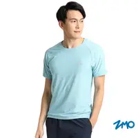 在飛比找蝦皮商城優惠-【ZMO】男木醣醇涼感短袖衫-歐洲藍 涼感衣