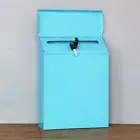 Lockable Mailbox Suspensable Newspaper Box Letter Storage Box Home