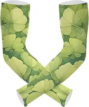 [Yoogain] UV Protection Protection Arm Sleeves Cartoon Barb Light Green2 Compression Sleeve Outdoor Sports & Outdoor Working Strong Air Permeability cubre brazos, Cartoon Barb Light Green2