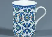 STECHCOL JACOBEAN BLUE Bone China CAN Mug #3