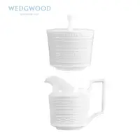 在飛比找ETMall東森購物網優惠-Wedgwood威基伍德Intaglio浮雕骨瓷糖缸奶缸套裝