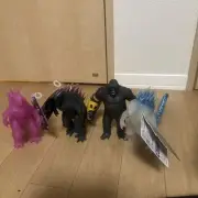 New Godzilla Kong Theater Limited Soft Vinyl 4 Figures