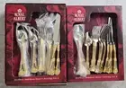 NEW OPEN BOX Royal Albert Old Country Roses 40 Piece Flatware Set FREE US SHIP