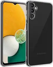 [TENOC] Phone Case for Samsung Galaxy A13 5G, Clear Case Non-Yellowing Protective Bumper Hard Back Cover