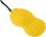 VICASKY Golf Ball Carrying Case Peanut Shaped Silicone Sleeve Lightweight and Portable Golf Ball Holder Golfs Supply Equipment for Men