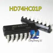 20PCS original HD74HC01P 42 input NAND gate open drain output DIP14IC integr New
