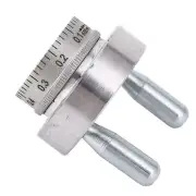 Mini Lathe Hand Wheel With Handle Crank Aluminum Alloy 50mm 2in 0‑1mm Scale Size