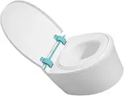 POPETPOP Potty Training Toilet Realistic Design Portable Lightweight Safe Material for Easy to Feature for Home and Bathroom Use