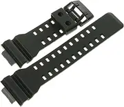 [Casio] 10536683 Genuine Factory Replacement Black Rubber Watch Band fits GA-700-1A GA-700-1B