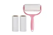 Vivva Lint Roller Dust Pet Animal Hair Fluff Remover - Roller up With 4 Refills