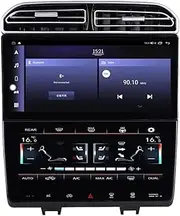 Multimedia Player GPS Navi Compatible for Ford Edge 2009-2014 CarPlay Android14 Auto Upgrade QLED Touch Screen Car Radio AC Panel Heat Unit(6-128G ADD 360Camera)