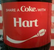 Share A Coke With Hart 2019 Personalized Coca Cola Bottle
