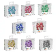 [Oakie Doakie Dice] Oakie Doakie RPG Set Speckled Dice 7pcs - Pink