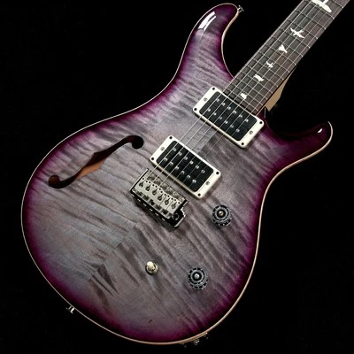 Paul Reed Smith / CE 24 Semi-Hollow Faded Gray Black Purple Burst S/N 24 0382509