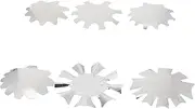 FOMIYES Pcs French Nail Trimmer Stencil Template Set for Thick Nails Cuticle Trimmer Manicure Kit Art Cutter for Salon Beauty Parlor at Home