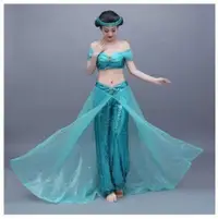 在飛比找Yahoo!奇摩拍賣優惠-阿拉丁神燈茉莉公主cosplay公主裙楚喬萬圣節演出服裝