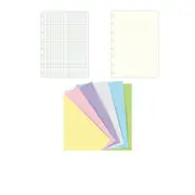 Filofax Pastel A5 Notebook Refill 60pk - Plain