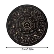 wooden carved mini pendulum metapyhsical alter ouija board