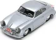 Spark 1:43 Scale Porsche 356 #285 Rally Monte Carlo 1952 F. van de Kaart