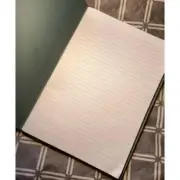 A4 Narrow Ruled Exercise Book - Lined Paper Notebook Pad School X3