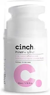 Pump + Glow 5-in-1 Daily Moisturiser - Moisturiser, Primer, Illuminator, Pore Minimiser, Reduces Fine Lines | Suitable for Normal to Dry Skin, Cruelty Free, Aussie Made & Owned