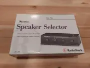 Radio Shack Stereo Speaker Selector Four Way 40-244 Home Entertainment A/V