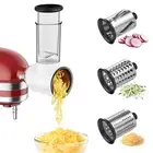 Slicer Shredder Attachment for KitchenAid Stand Mixer, Cheese Grater for Kitc...