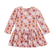 Mud Pie Little Girls' Halloween Pumpkin T-Shirt Dress