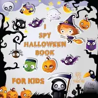 在飛比找博客來優惠-I Spy Halloween Book for Kids 