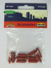 BNIB OO Gauge Bachmann 44-527 Propane Cylinders (x10)