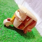 Wooden Model Tuk Handcraft Ceylon Taxi Toy Three Weeler Collectable Deco Gift 6"
