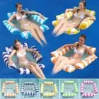 Water Swimming Lounge Chair Hammock Floating Bed Inflatable Floating Pool Beach