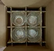4 - Tang Orange Drink 3” Juice Glasses Swirl Design 1983 New w/Original Box