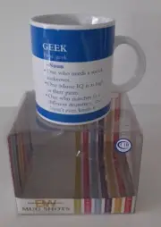 Boston Warehouse Mug Shots 12 oz. mug Geek