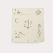 Zodiac Muslin Swaddle - Libra