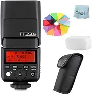 Godox TT350P Mini TTL Flash Speedlite 2.4G Wireless GN36 1/8000s HSS for PENTAX 645Z, K-3II, K-1, KP, K-50, K-S2, K70 Digital Camera