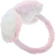 [GAROZATION] Plush Ear Warmers for Foldable Faux Fur Ear Covers for Winter Accessories for Outdoor Cycling Skating Cold Weather Protection