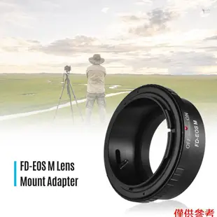 YOT FD-EOS M 鏡頭安裝轉接環適用於佳能 FD 鏡頭至佳能 EOS M 系列相機適用於佳能 EOS M M2